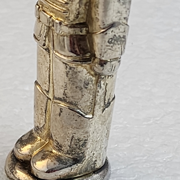 Godinger Silver Plated 1994 Nutcracker Soldiers Salt and Pepper Shakers - Picture 11 of 12